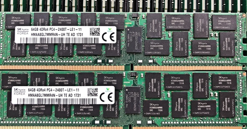 RAM  DELL R630 R640 R730 R740  ޸ 64G DDR4 PC4-2400T ECC REG 1PCS